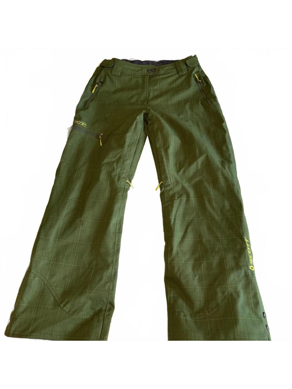 Scott Woman’s 8-10 L Snowboard / Ski Olive Green Outdoor Snow Pants Outerwear